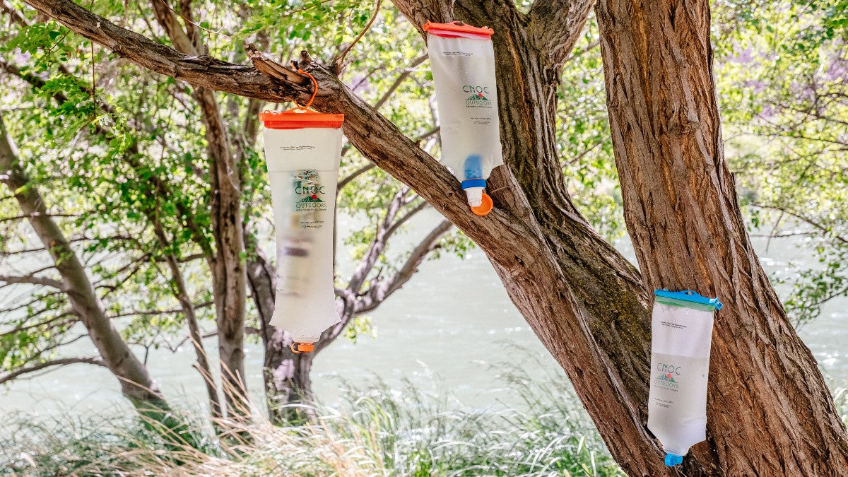 Vectos hanging on a tree